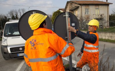 LA SEGNALETICA  STRADALE  IN OCCASIONE DELLE FESTE