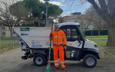 In funzione un nuovo veicolo elettrico per la raccolta differenziata: si rinnova il parco mezzi della cooperativa per un servizio sempre più adatto ad una smart city